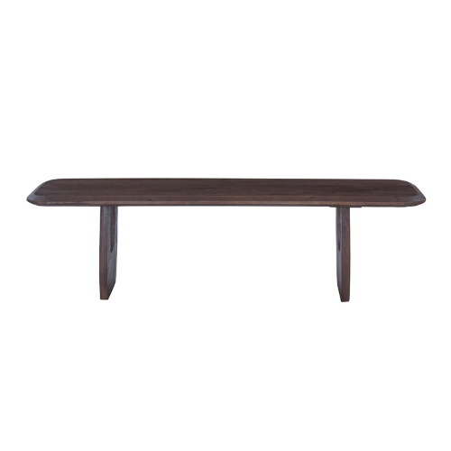 Meuble TV "BRAGA" Bois de manguier brun foncé 160CM