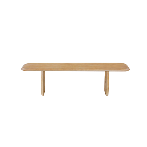 Meuble TV "BRAGA" Bois de manguier amande 160CM