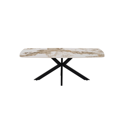 Table basse "APOLLO" Brun doré