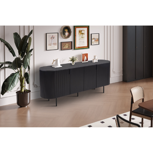 Bahut "LAGOS" Brun foncé 200CM