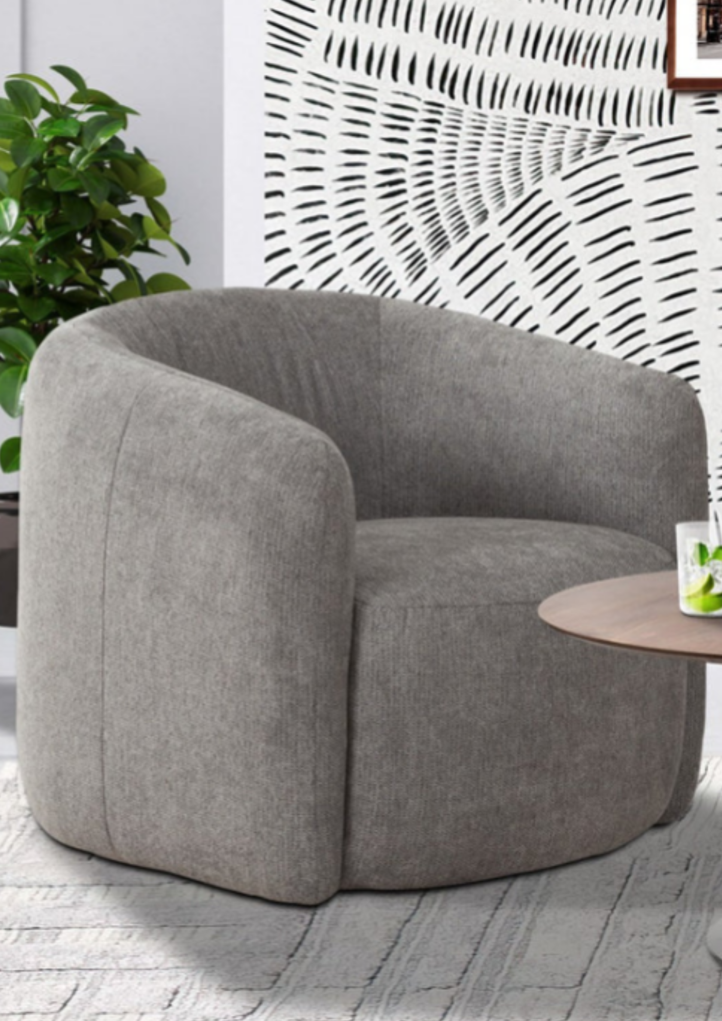Fauteuil Alken Beige