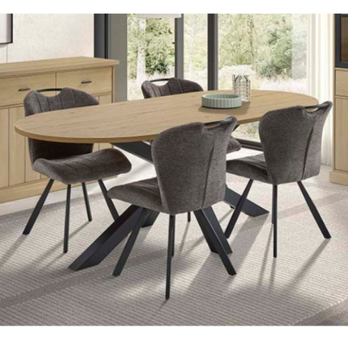 Table à manger Chartley pied étoile